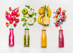 Example image: assortment of smoothies - © Shutterstock/Vicuschka